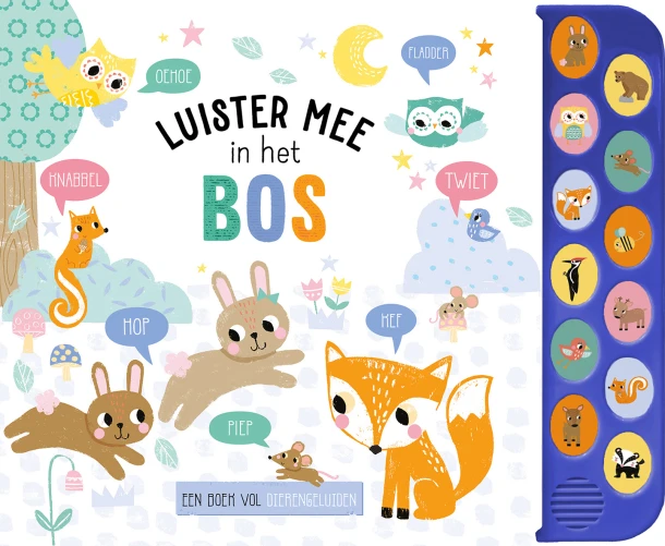 Luister mee in het bos – Louise Anglicas – boek cover