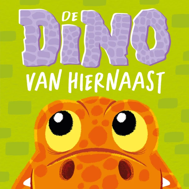 De dino van hiernaast – Everley Hart – boek cover