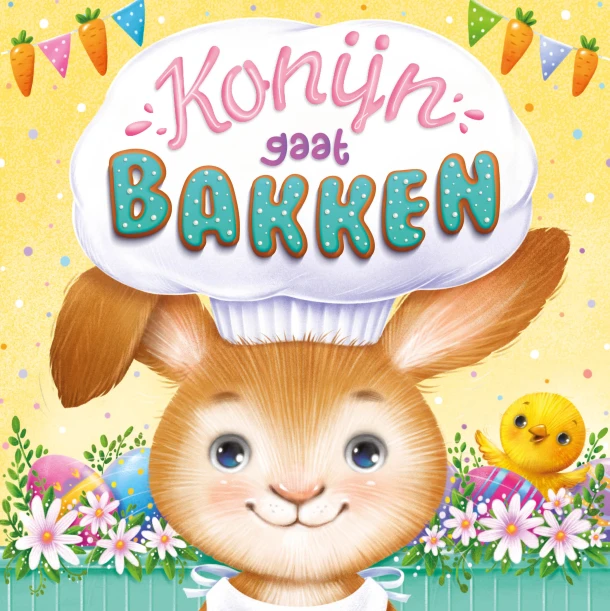 Konijn gaat bakken – Sienna Williams – boek cover