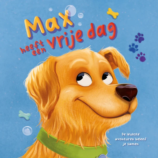 Max heeft een vrije dag – Stephanie Moss – boek cover