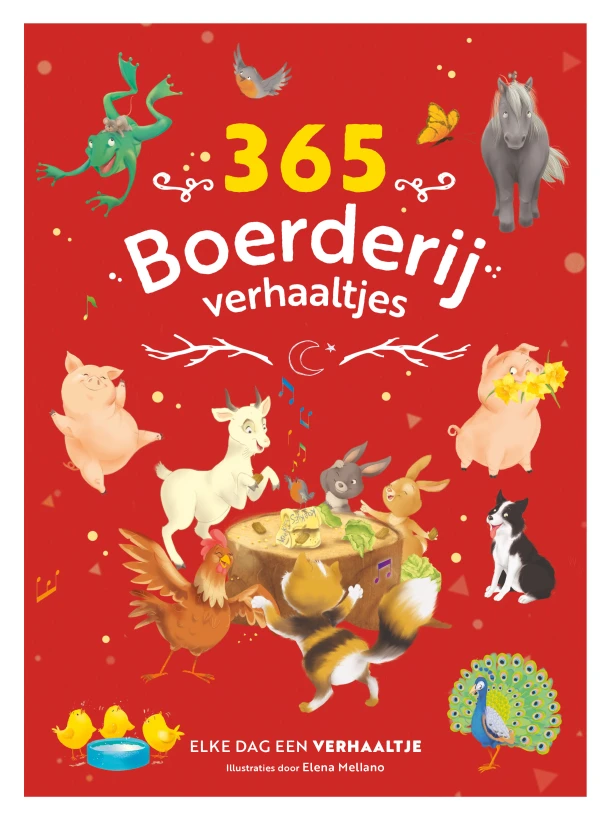 365 Boerderijverhaaltjes – Gail Penston – boek cover