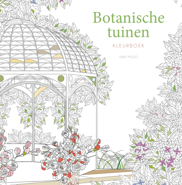 Botanische tuinen – Sara Muzio – boek cover