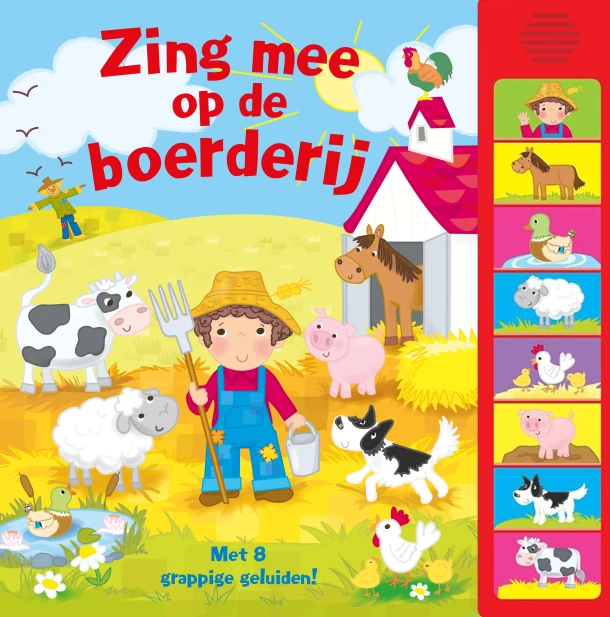 Zing mee op de boerderij – Rebo Productions B.V. – boek cover