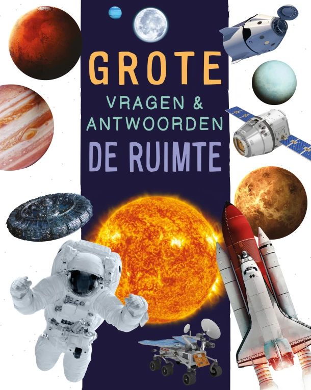De ruimte - Grote vragen & antwoorden – Nicola Deschamps – boek cover