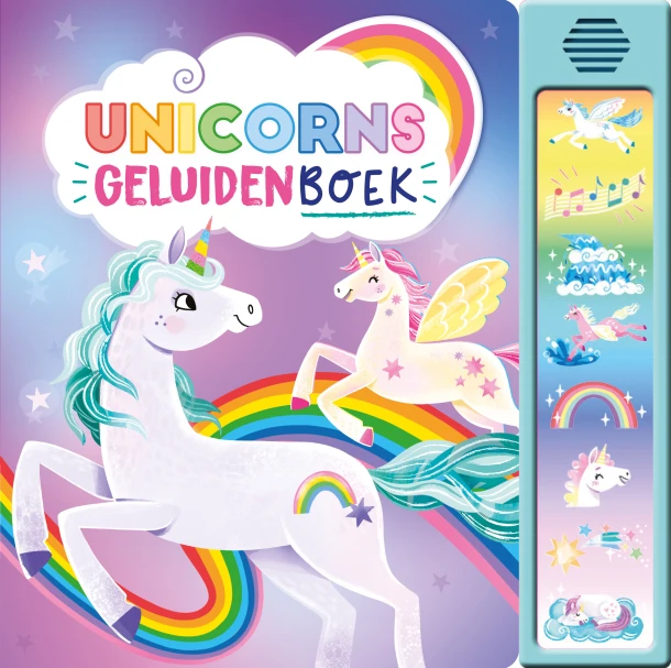 Unicorns - Geluidenboek – Millie Monaghan – boek cover