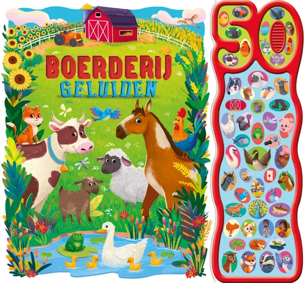 Boerderijgeluiden – Hannah Campling – boek cover