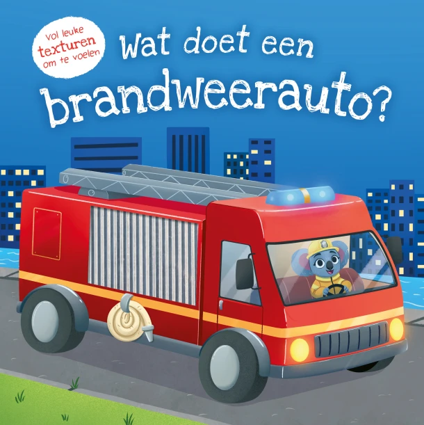 Wat doet een brandweerauto? – Daisy Edwards – boek cover