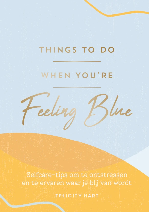 Things to do when you're feeling blue – Abigail McMahon – boek cover