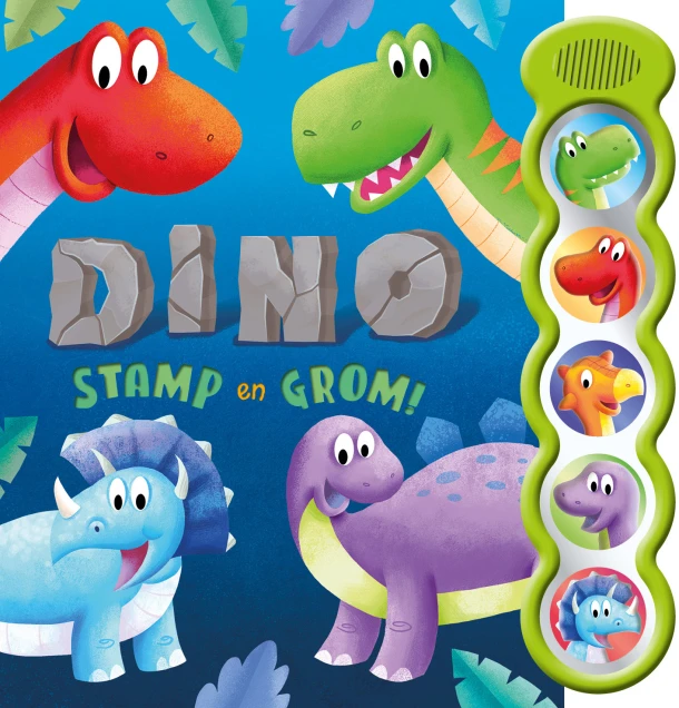 Dino STAMP en GROM! – James Phoenix – boek cover