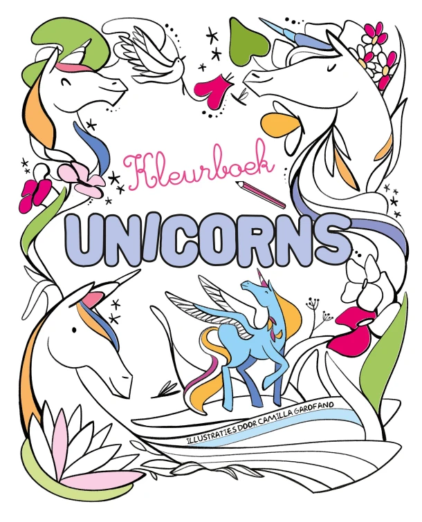 Unicorns - Kleurboek ā Camilla Garofano ā boek cover