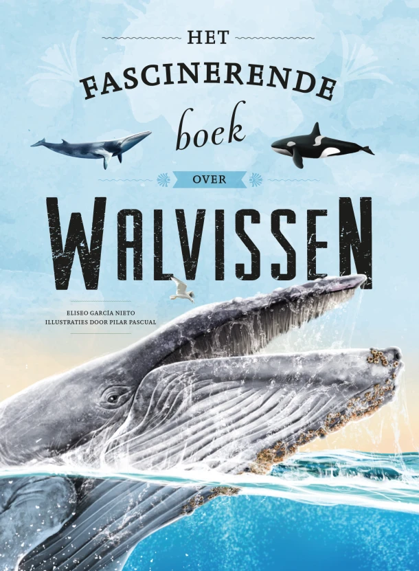Het fascinerende boek over walvissen – Elisio García Nieto – boek cover