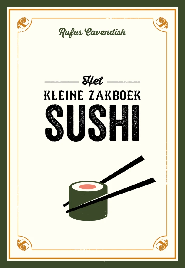 Het kleine zakboek sushi – Anna Lou Walker – boek cover