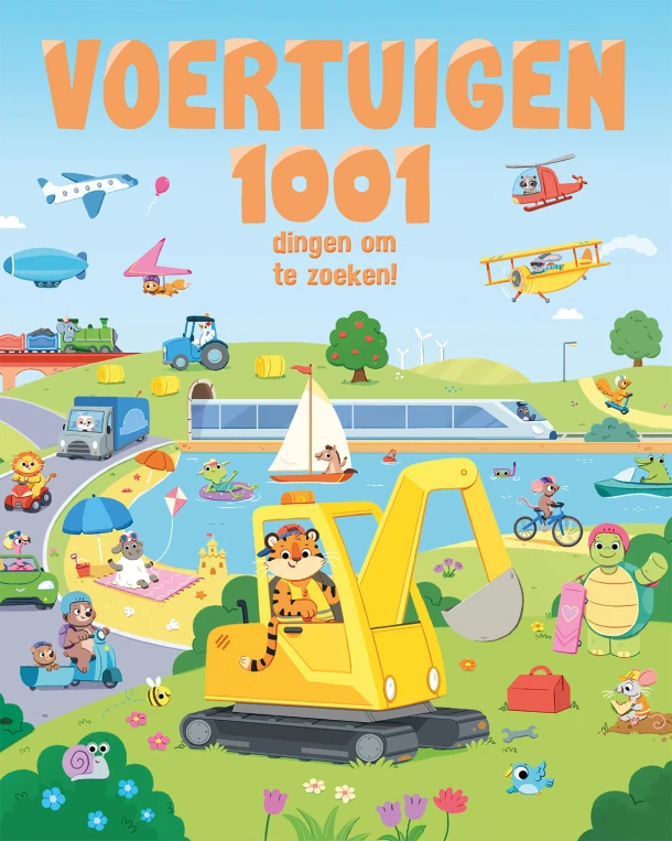 Voertuigen - 1001 dingen om te zoeken! – Millie Monaghan – boek cover