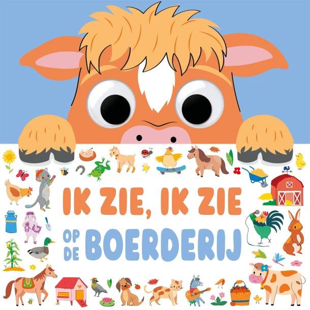 Ik zie, ik zie op de boerderij - Ik zie, ik zie ¿ – Hannah Campling – boek cover