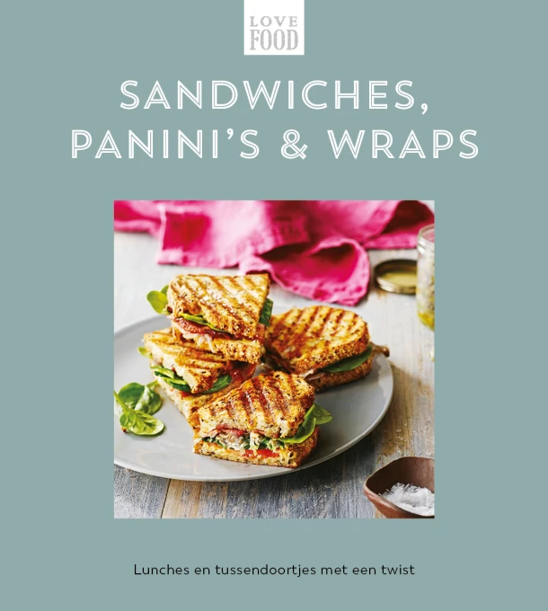 Sandwiches, panini's & wraps – Brent Parker Jones – boek cover