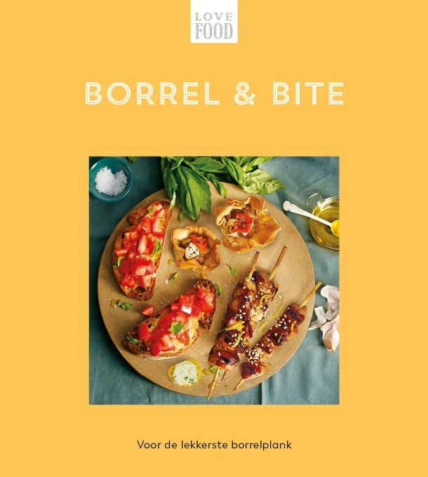 Borrel & bite – Brent Parker Jones – boek cover