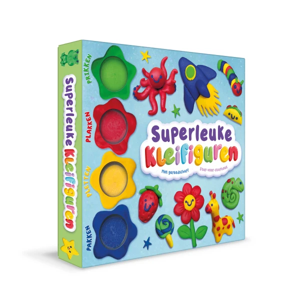 Superleuke kleifiguren - Kleifiguren – Hannah Campling – boek cover