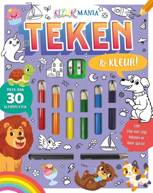 Teken & kleur! – Daisy Edwards – boek cover