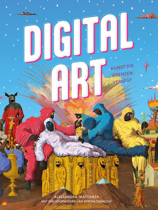 Digital art – Alessandra Mattanza – boek cover