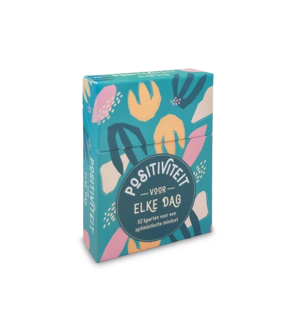 Positiviteit voor elke dag kaartendeck – Linda Beukers – boek cover