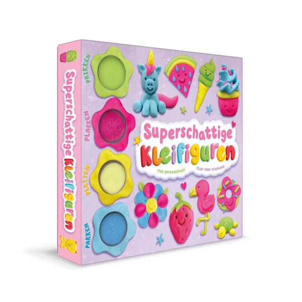 Superschattige kleifiguren – Claire Mowat – boek cover