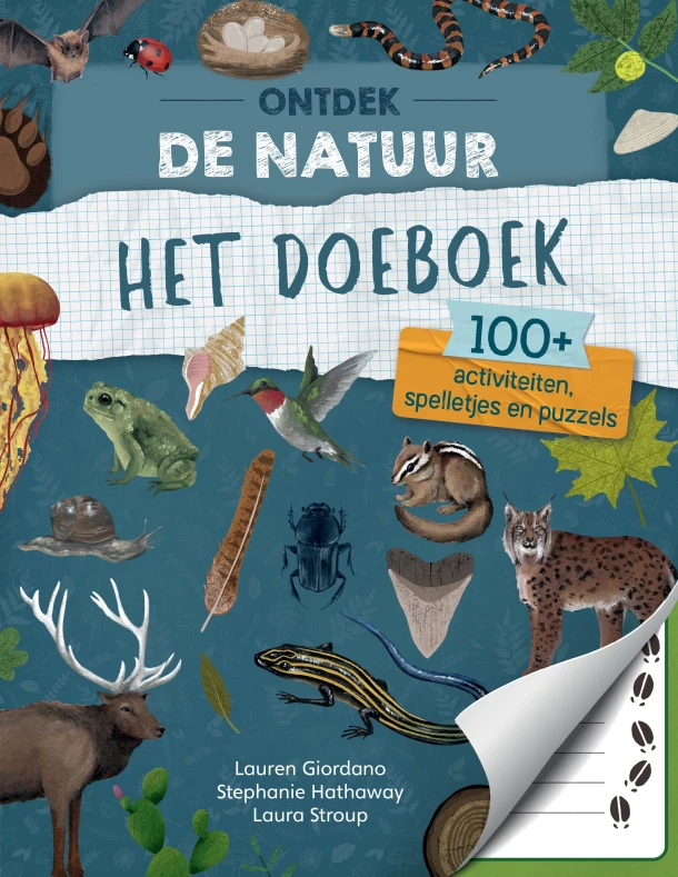 Ontdek de natuur, het doeboek – Lauren Giordano – boek cover