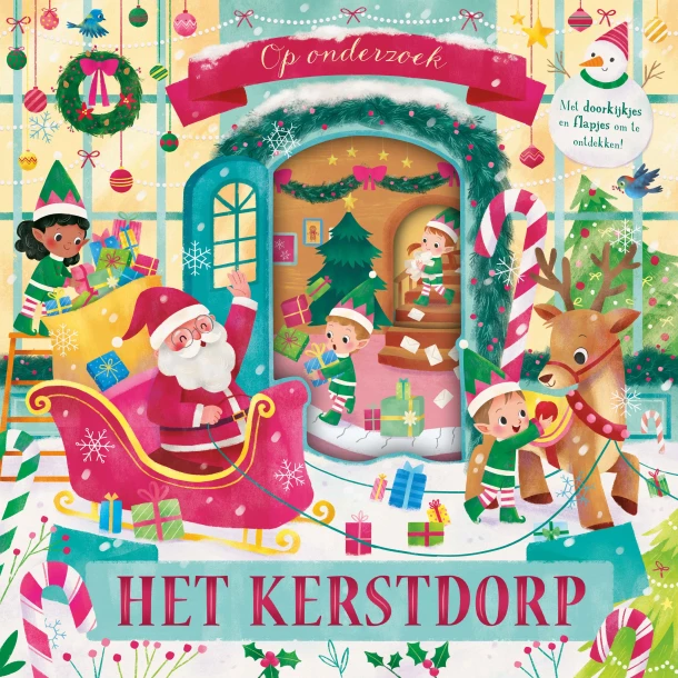 Het kerstdorp - Op onderzoek – Laura Garnerburt – boek cover
