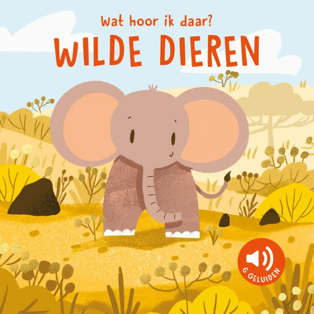 Wat hoor ik daar? Wilde dieren – Giulia Pesavento – boek cover