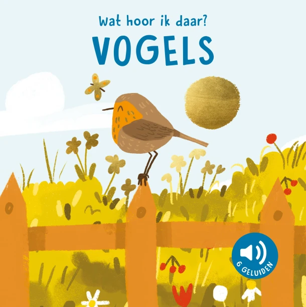 Wat hoor ik daar? Vogels – Giulia Pesavento – boek cover