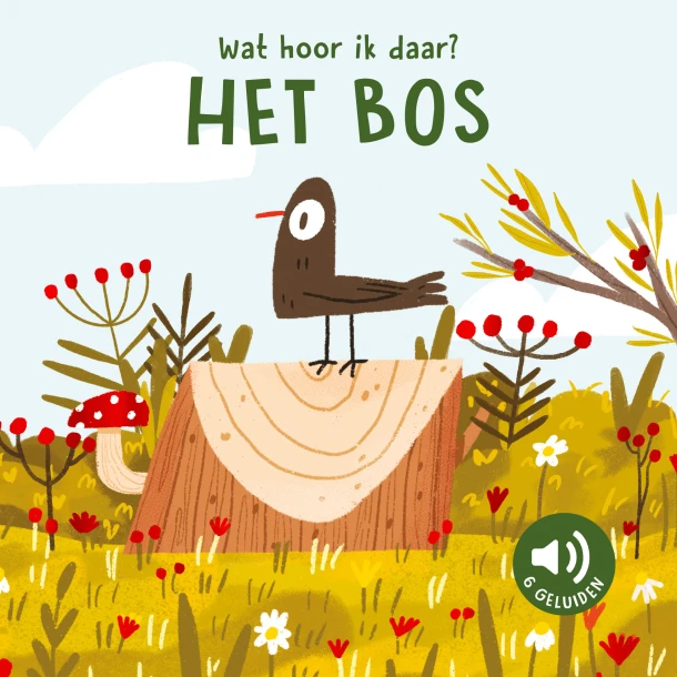 Het bos - Wat hoor ik daar? – Roberta Marcolin – boek cover