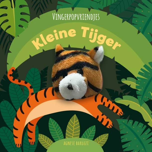 Kleine Tijger - Vingerpopvriendjes – Agnese Baruzzi – boek cover