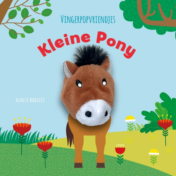 Kleine Pony - Vingerpopvriendjes – Agnese Baruzzi – boek cover