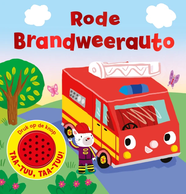 Rode Brandweerauto – Nicolas Oliver – boek cover