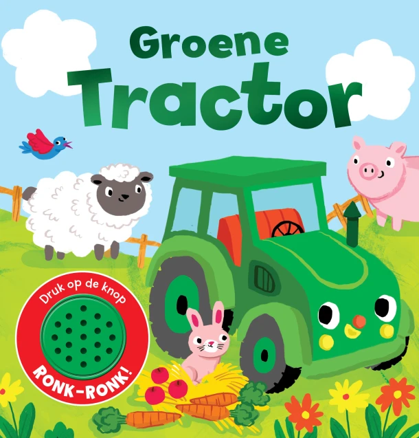 Groene Tractor – Nicholas Oliver – boek cover