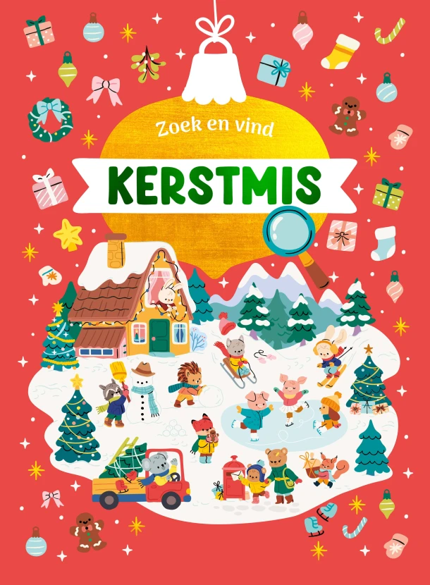 Zoek en vind Kerstmis – Teodora Oprea – boek cover