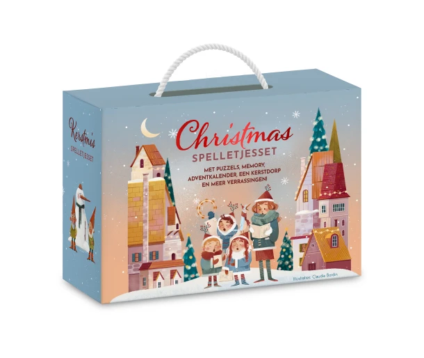 Kerstmis spelletjesset – Renate Hagenouw – boek cover