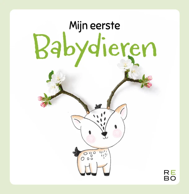 Mijn eerste babydieren – Rebo Productions B.V. – boek cover
