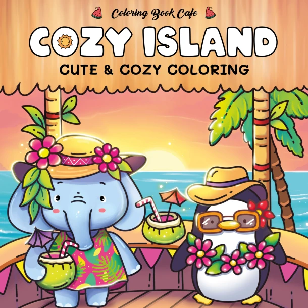 Cozy island – Rebo Productions B.V. – boek cover