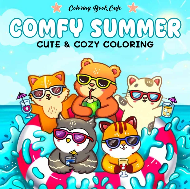Comfy Summer – Rebo Productions B.V. – boek cover