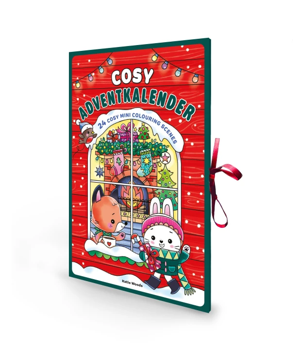 Cosy Colouring Adventkalender – Katie Woods – boek cover