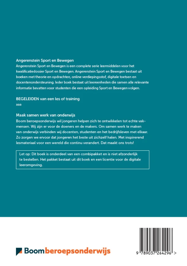 Begeleiden van een les of training | combipakket – boek cover