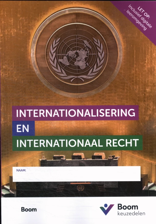 Keuzedeel Internationalisering en internationaal recht versie 2025 | combipakket – boek cover