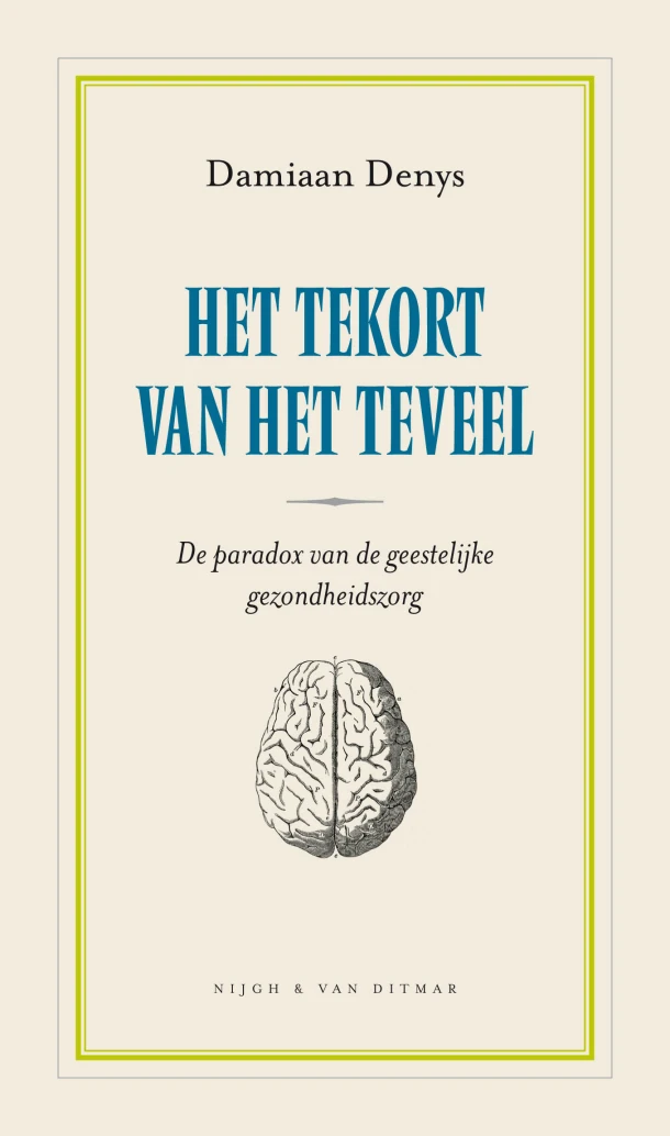 Het tekort van het teveel – Damiaan Denys – boek cover