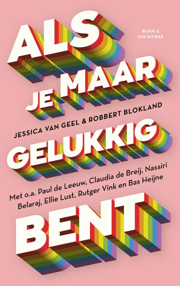 Als je maar gelukkig bent – Jessica van Geel – boek cover