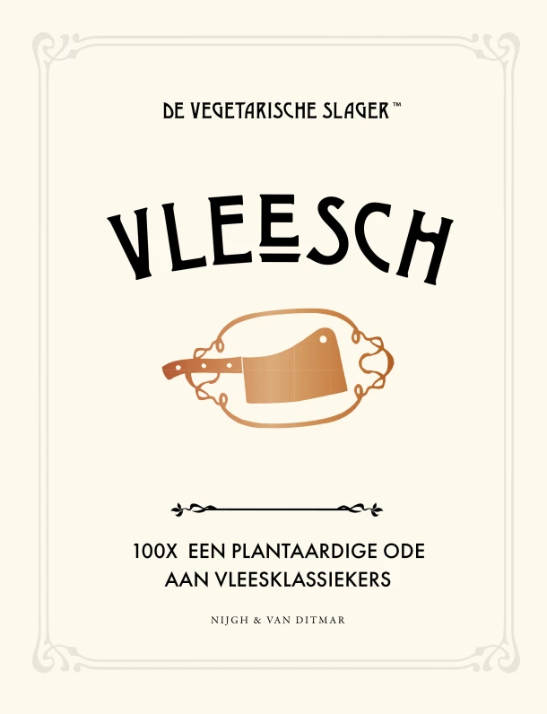 Vleesch – De Vegetarische Slager – boek cover