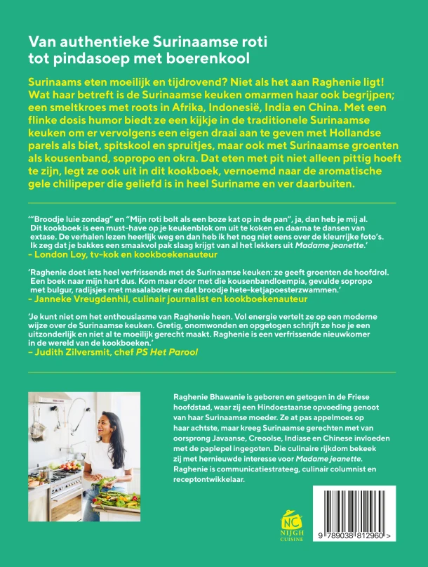 Madame jeanette – Raghenie Bhawanie – boek cover