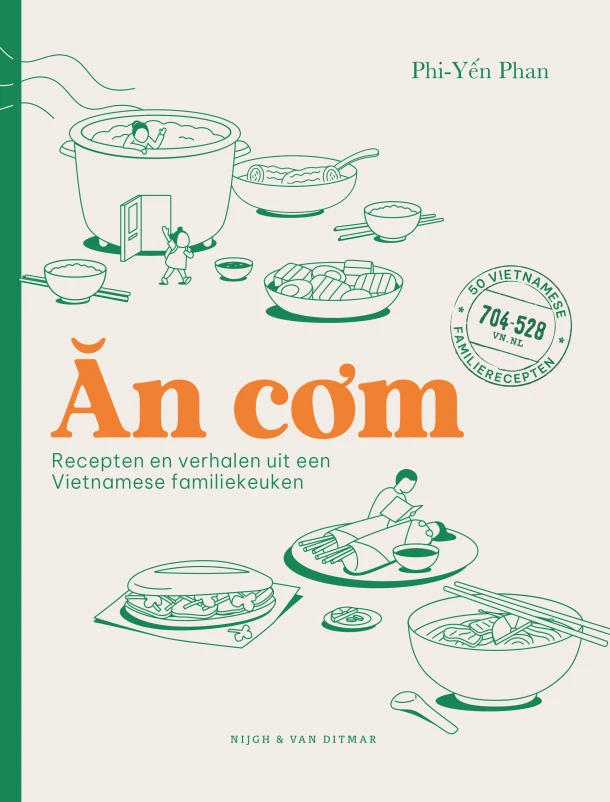 An com: Recepten en verhalen uit een Vietnamese familiekeuken – Phi-Yen Phan – boek cover