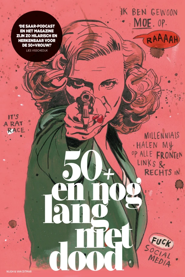 50+ en nog lang niet dood – Barbara van Erp – boek cover