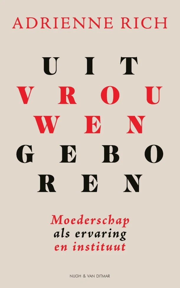 Uit vrouwen geboren – Adrienne Rich – boek cover