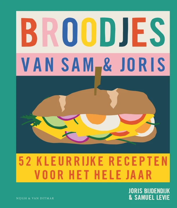 Broodjes van Sam & Joris – Joris Bijdendijk – boek cover